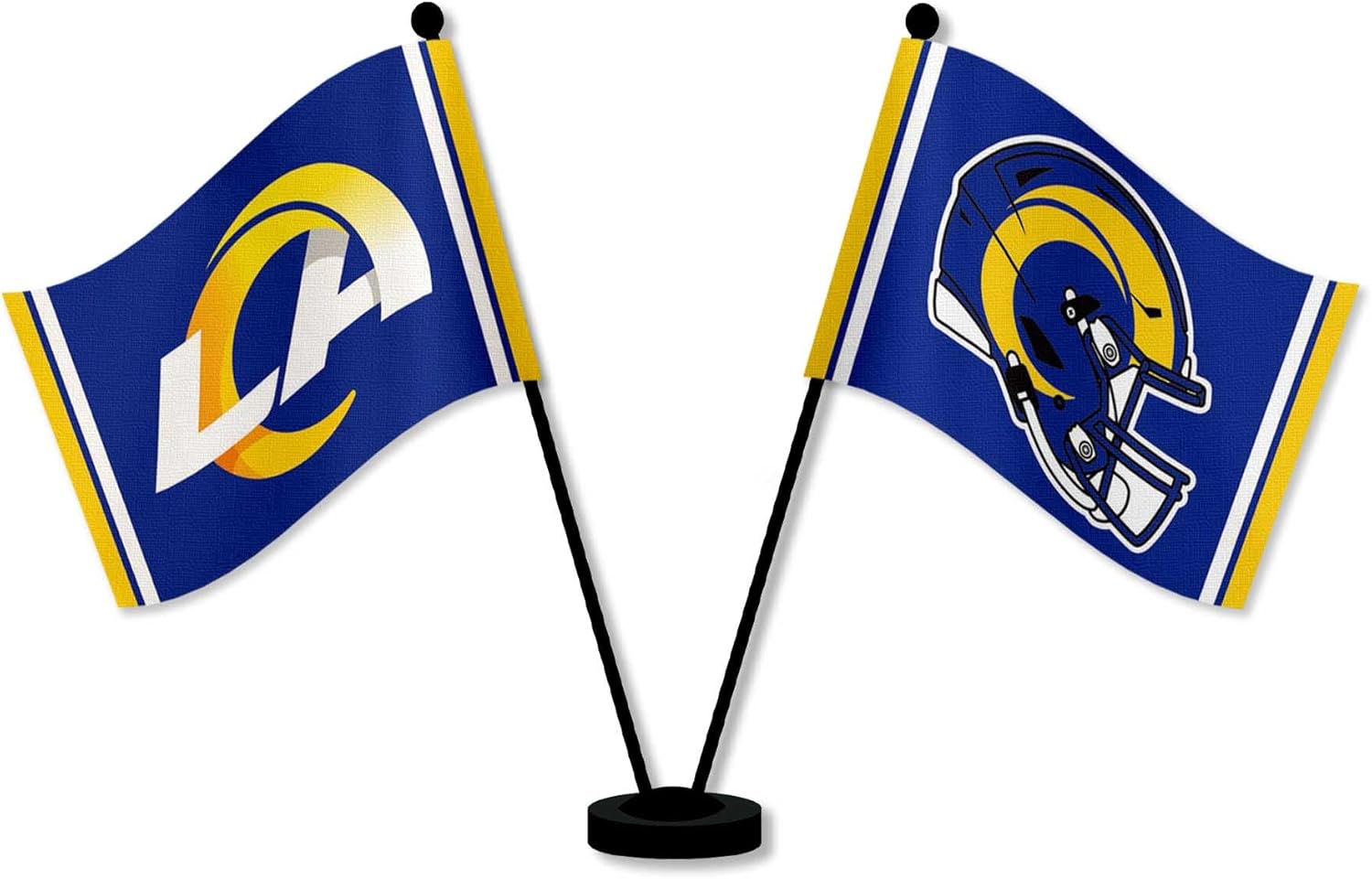 WinCraft Los Angeles Rams Desk and Table Top Flags