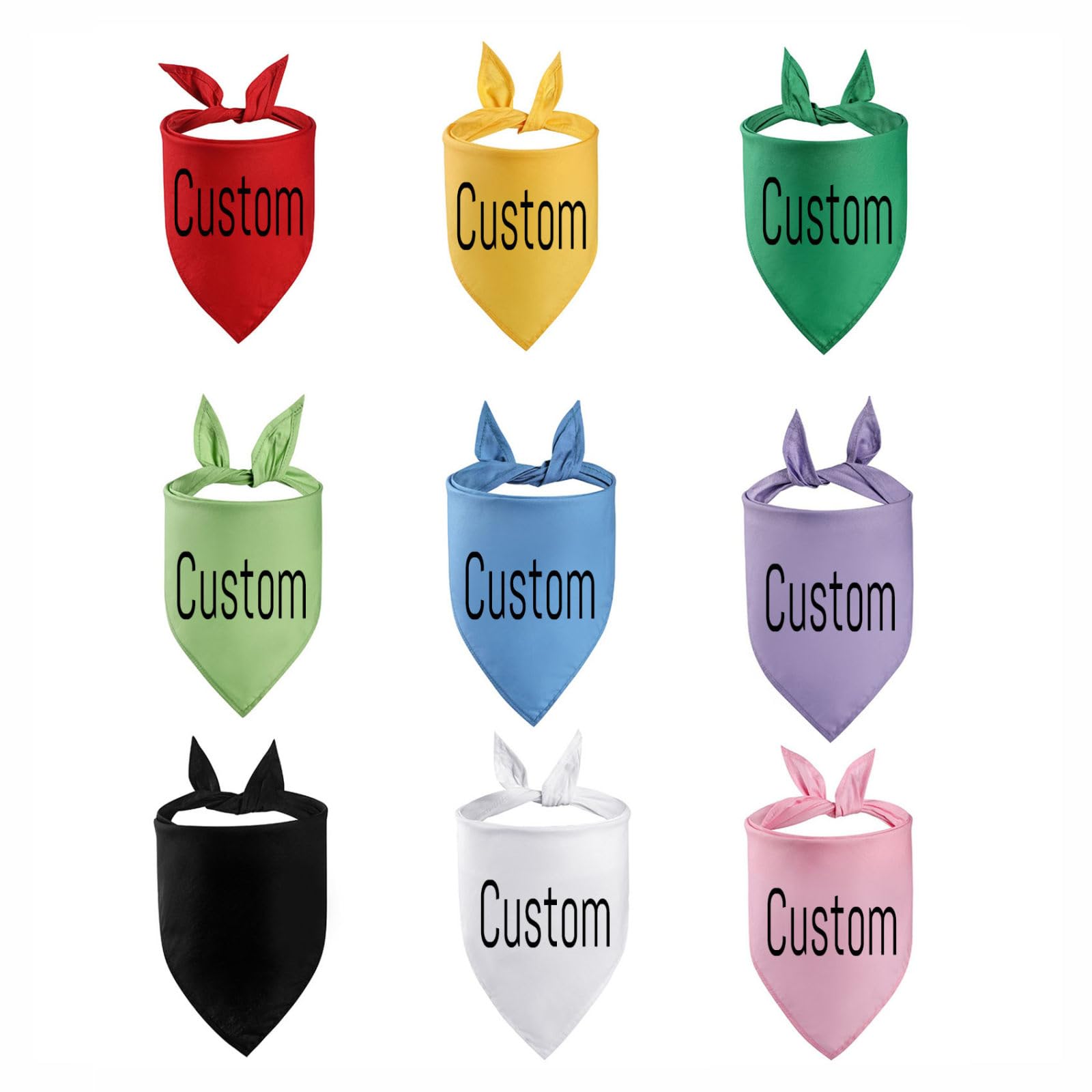 Pañuelo para Perro, Bufanda Personalizada con Baberos con Nombre De Sus Mascotas, Pañuelo para Perro Personalizado con Bordado, Pañuelo Triangular Lavable para Perro Pajaritas para Mascotas Y Gato