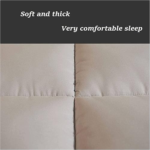 Miniatura 3 de DOOGL colchón de futón de suelo japonés, tatami estera portátil para acampar, colchón de dormir para niños, plegable para el suelo con protector de