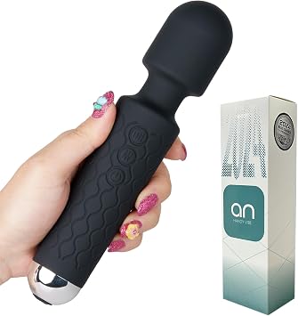 Toysfan 2024 Model an Ann Handy Massager L, Waterproof, Silent, 8 Vibrations + 20 Modes, Switchable, Lightweight, Portable