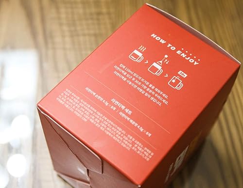 Miniatura 7 de [Palkin] Bolsa de té de ramen de Corea 16ea (8 sabores picantes y picantes + 8 sabores suaves) / comida coreana / té coreano / ramen coreano / ¿Te