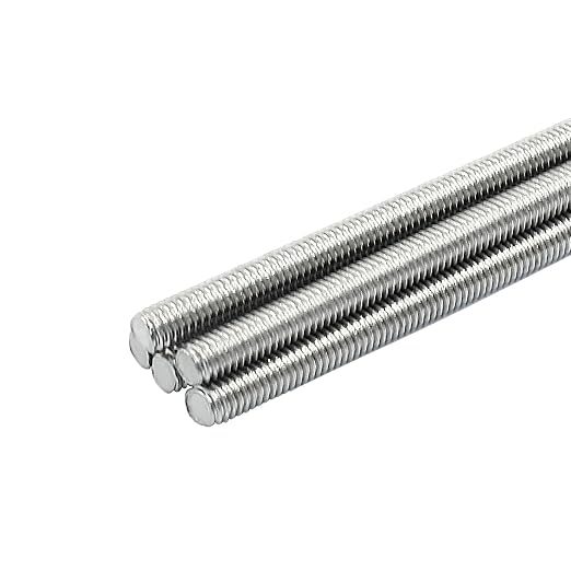 Litoexpe 10 Pack Varilla Roscada M3 x 150mm Acero Inoxidable 304, completamente roscada para bricolaje y reparaciones miniatura 3