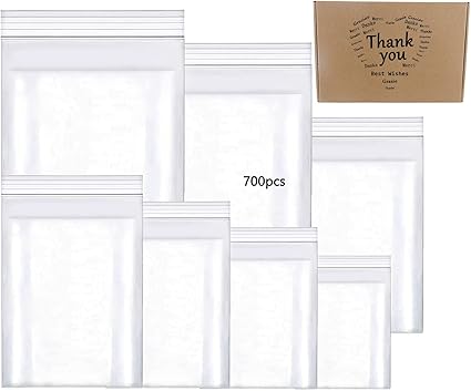 Bustine Trasparenti Richiudibili 100 Pezzi - 17x24+3,5cm, Chiusura Adesiva Per Fumetti, Indumenti, Oggetti - Foto 12