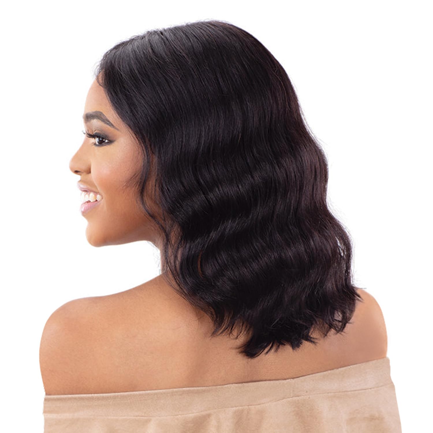 Amazon : MODELMODEL Nude Brazilian Natural Human Hair HD Lace Front Wig Flawless Fa-001