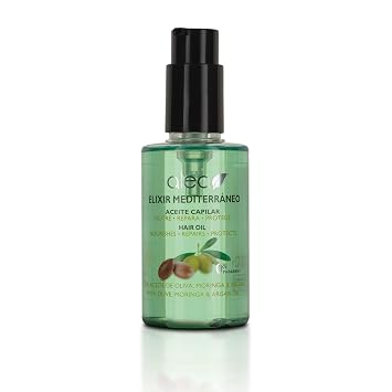 ALEA - Hair Oil - Mediterranean Elixir - 130 ml - Nourishes, Repairs, and Protects Hair - Helps to Reduce the Appearance of Split Ends and Frizz - Adds Shine to Hair