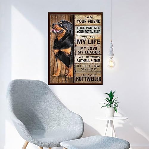 Miniatura 3 de UPABLUNSO Kit de pintura de diamantes 5D con diseño de diamantes con texto en inglés "I Am Your Friend I Am Your Friend", para adultos, pintura por