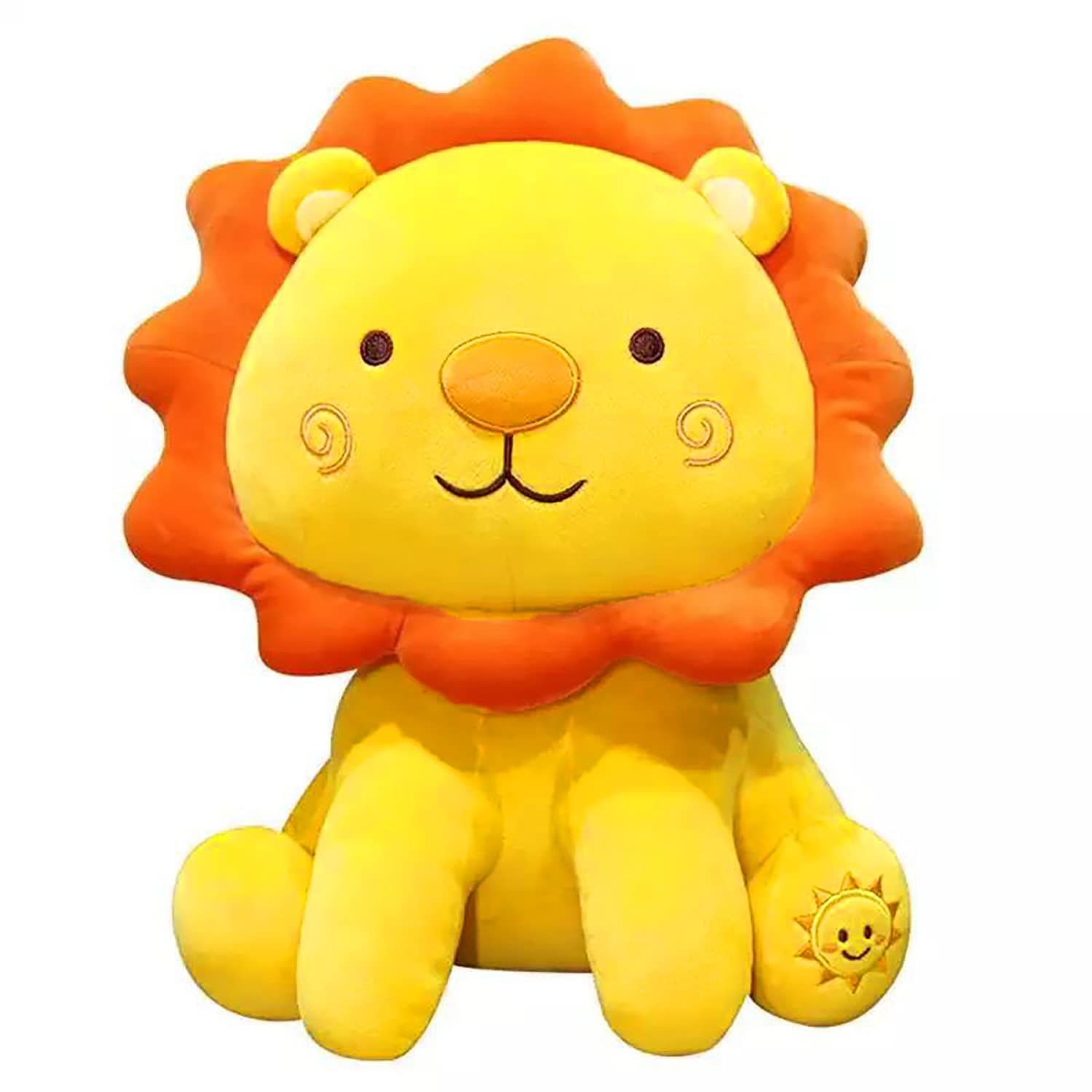 Hug n Feel Lion Soft Toy, Plush Stuffed Toy for Kids