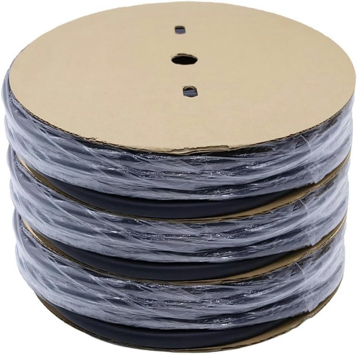 1 m Schrumpfschlauch mit Kleber, 1,6 mm – 100 mm, doppelwandig, dick, 3:1, Schrumpfschlauch, mit Klebstoff ausgekleidet, Wickeldrahtschutz-Set, weiß, 90 mm – 1 m