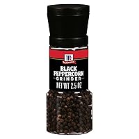 Vista 30 de Molinillo de grano de pimienta McCormick, pimienta negra, 1 onza