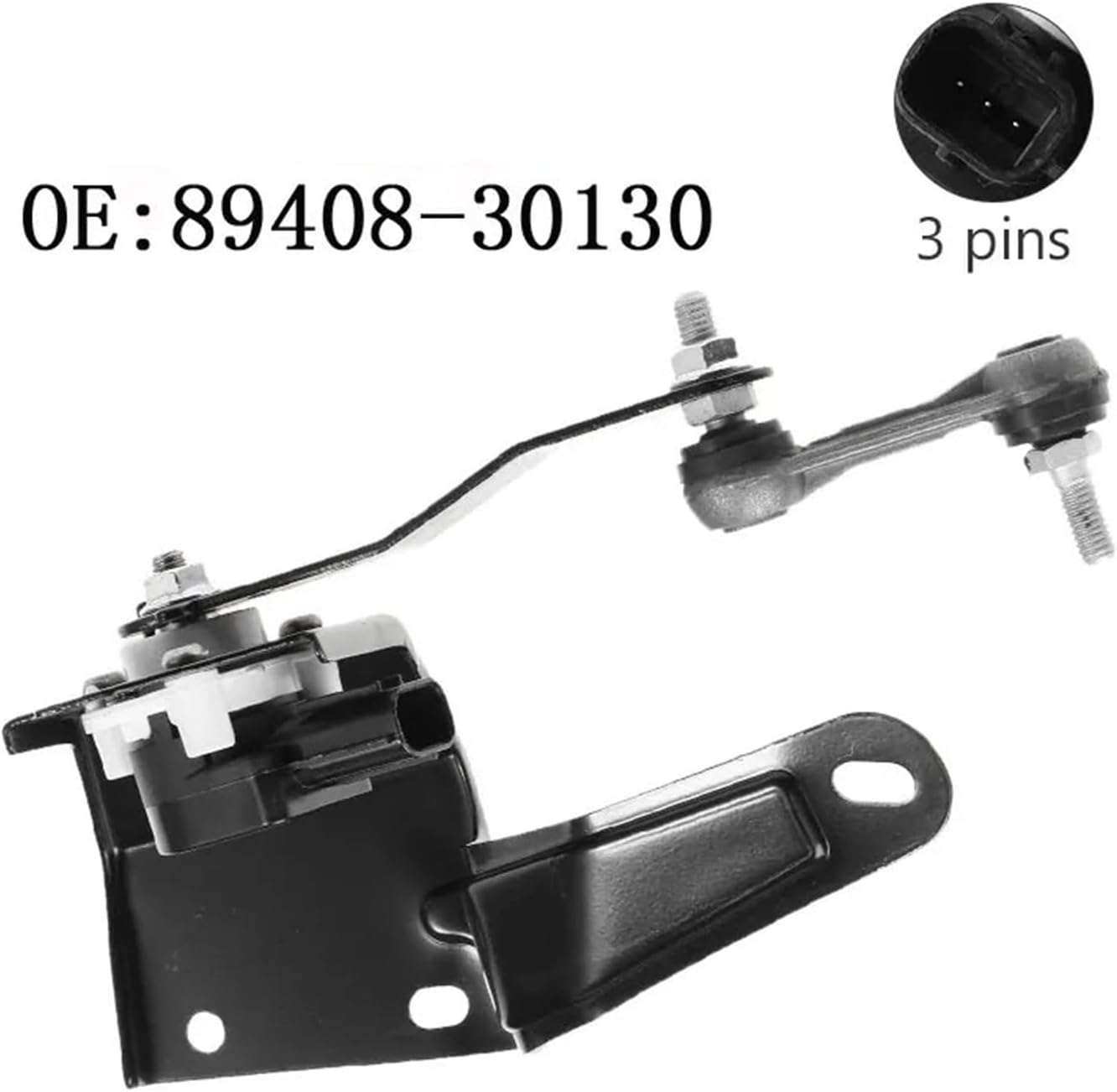 89408-30130 8940830130 Rear Left Suspension Ride Height Control Sensor Compatible with Lexus GS300 IS350