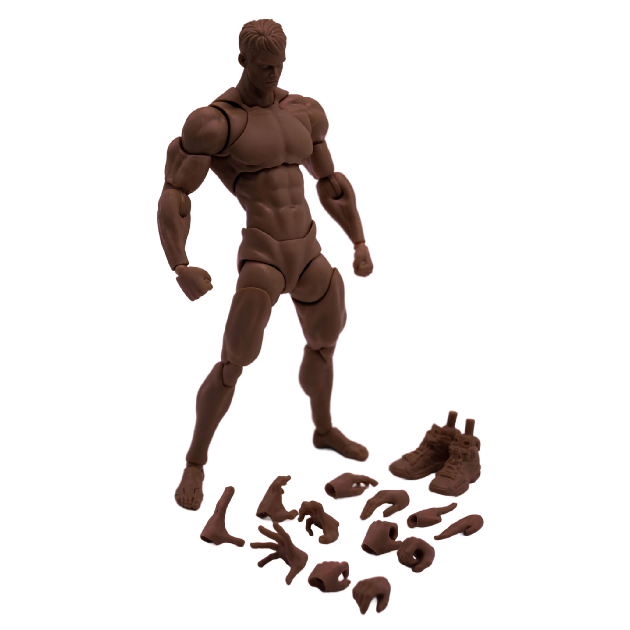 Actionfiguren im Maßstab 1:12, beweglicher leerer Actionfigurenkörper 6 Zoll, Stil 3