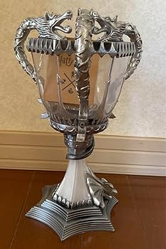 ● ハリーポッター 炎のゴブレット 聖杯 ピューター 錫 グラス インテリア ハリーポッターと炎のゴブレット ピューター製 スタチュー聖杯