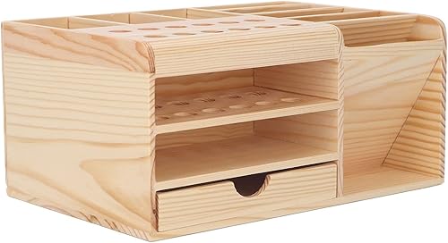 Miniatura 8 de Herramienta de reparación, Caja de herramientas de reparación de madera, Caja de piezas de herramientas de madera sintética con s, Sto clasificado