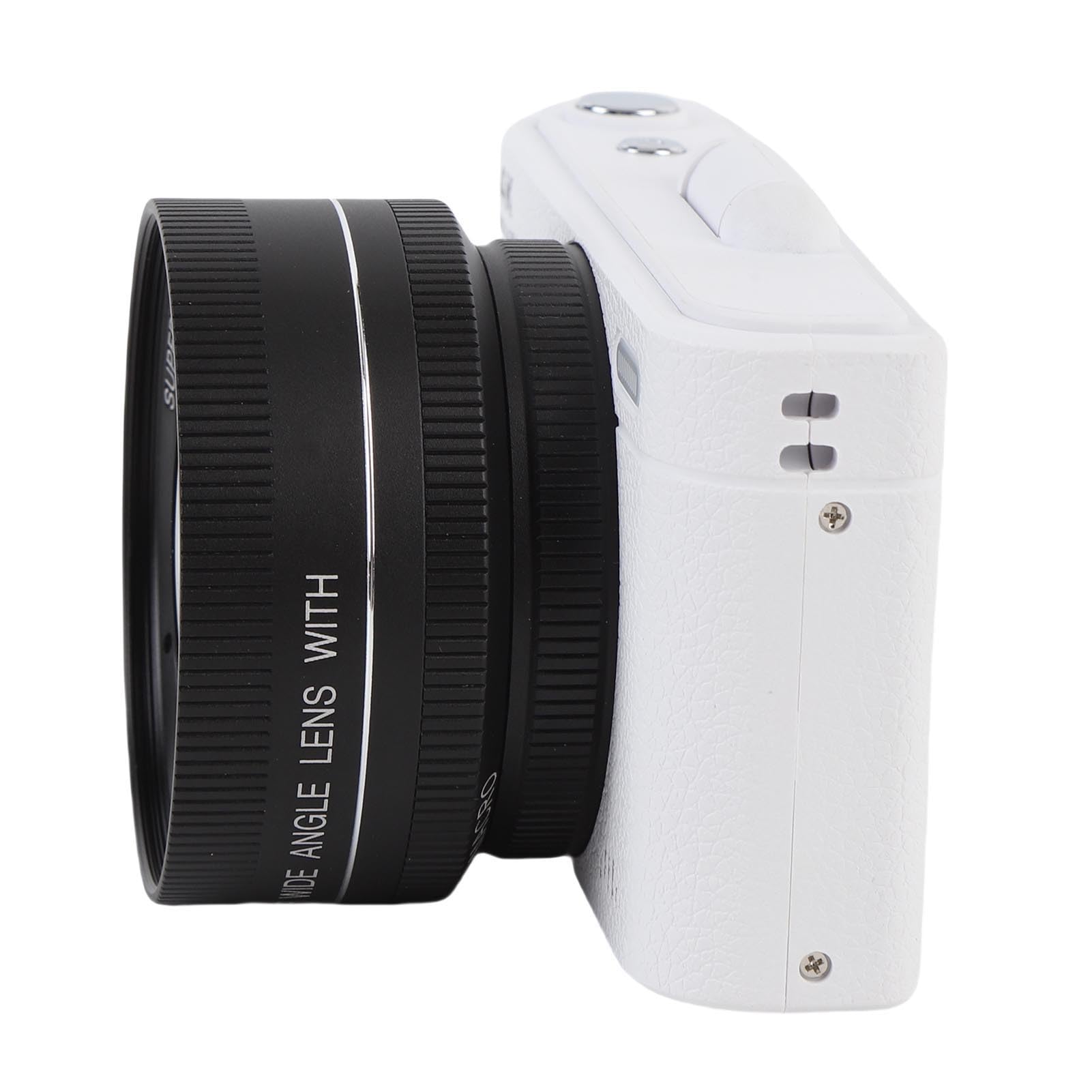 SENECESLI Fotocamera Digitale 4K per Fotografia Autofocus, Fotocamera da Vlogging da 64 MP per YouTube, Telecamere da Viaggio Compatta a Schermo di Lancio per Adolescenti
