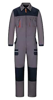 Amazon.com: Yukirtiq Men's Work Coveralls Multi Pockets