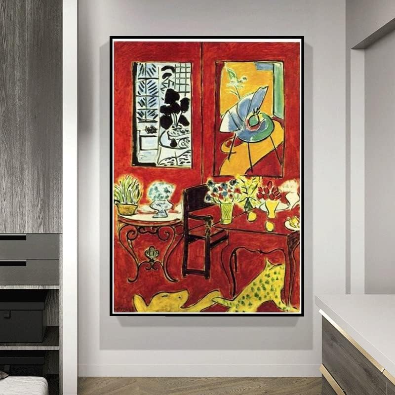 Miniatura 2 de Pintura por números para kits de adultos Laurette Au Ch Le Vert Pintura por Henri Matisse Kit de pintura por números sobre lienzo para principiantes