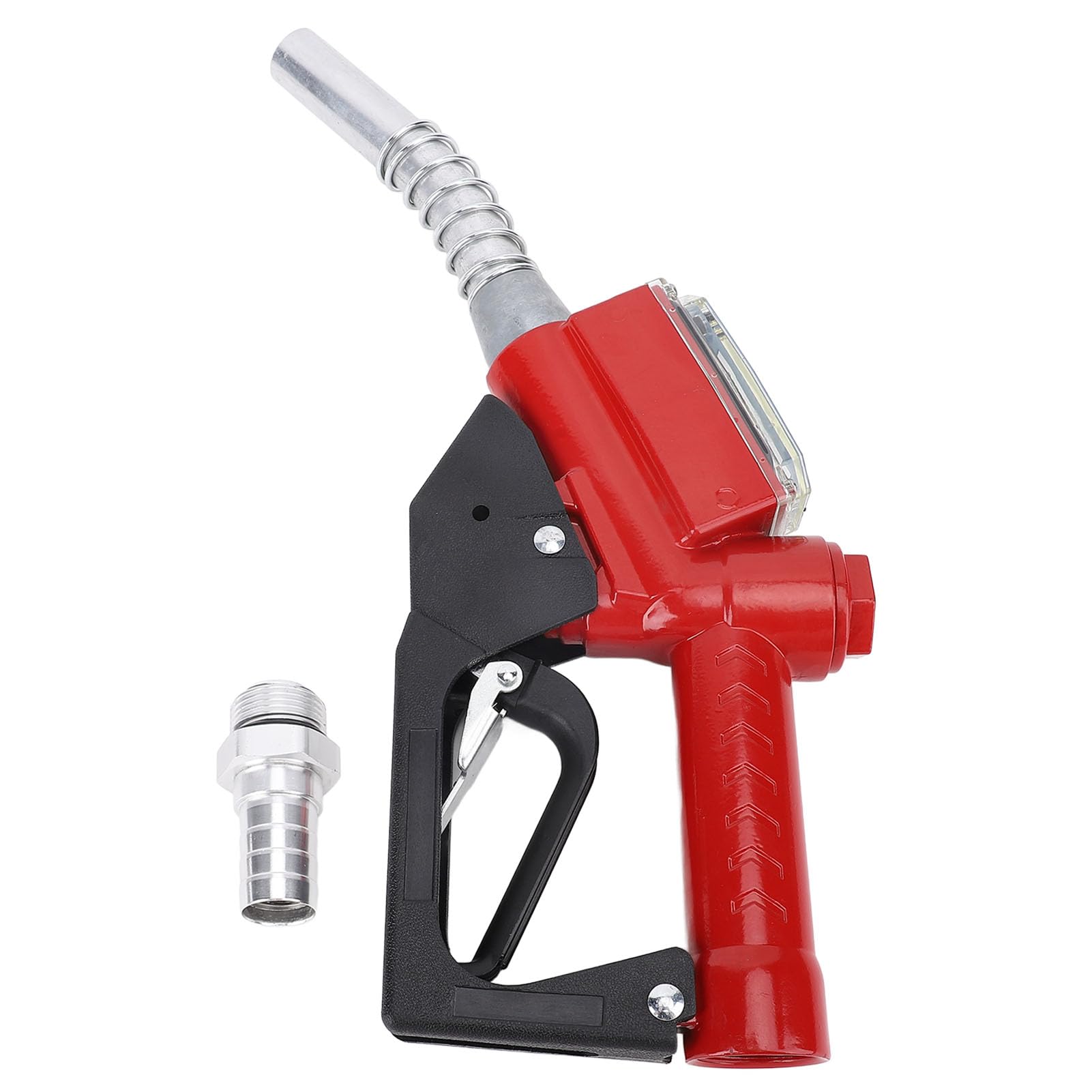 Boquilla de Repostaje de 32 Mm con Conector, Medidor Electrónico, Diseño Antifugas, Adecuada para Gasolineras, Petroleros, Tractores, Obras de Construcción