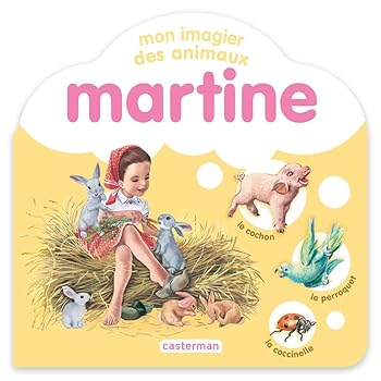 Board book Martine - Mon imagier des animaux [French] Book
