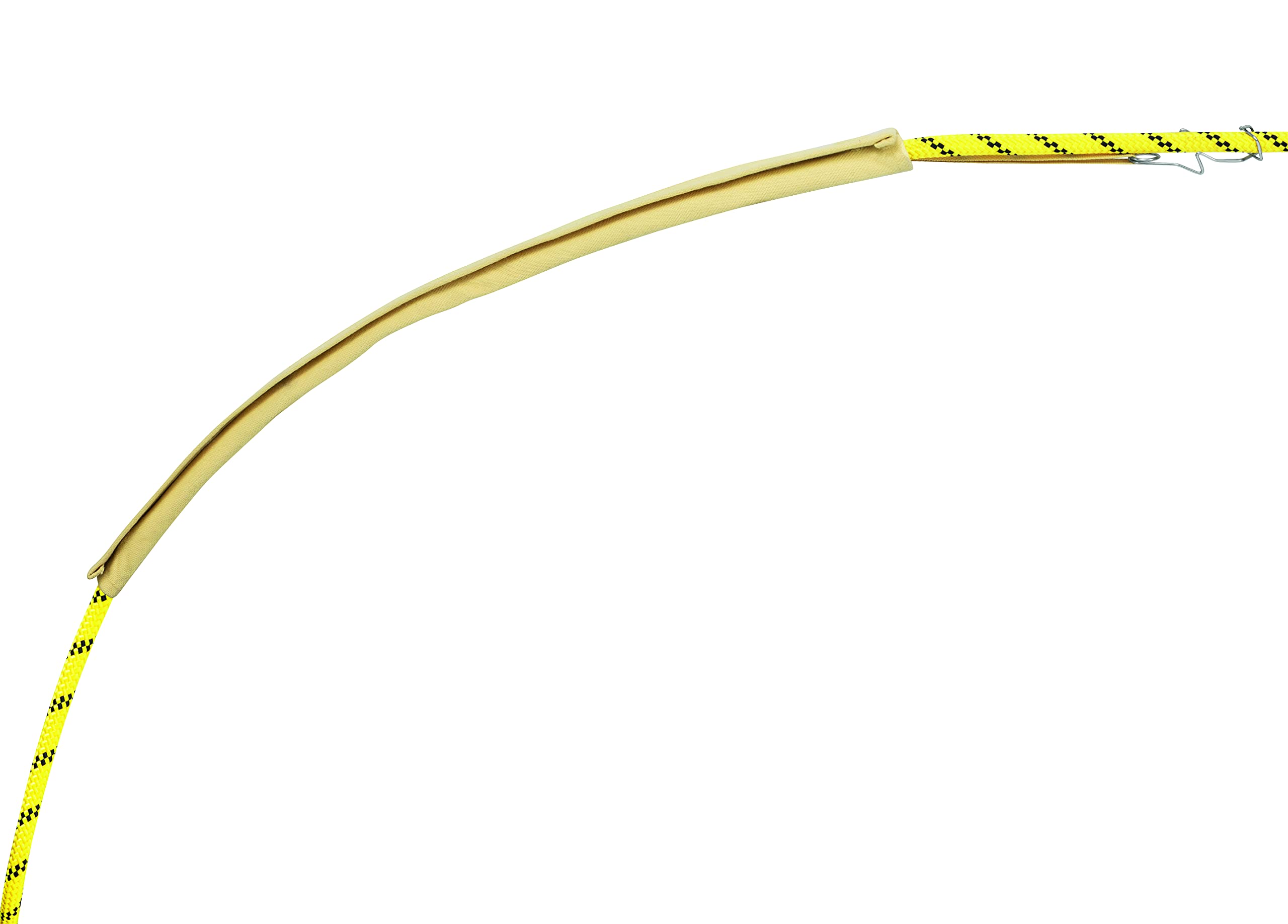 PETZL, Protec Plus, hoher Widerstand, Flexibler Schutz für festes Seil, Gelb, U, Uni-Erwachsene