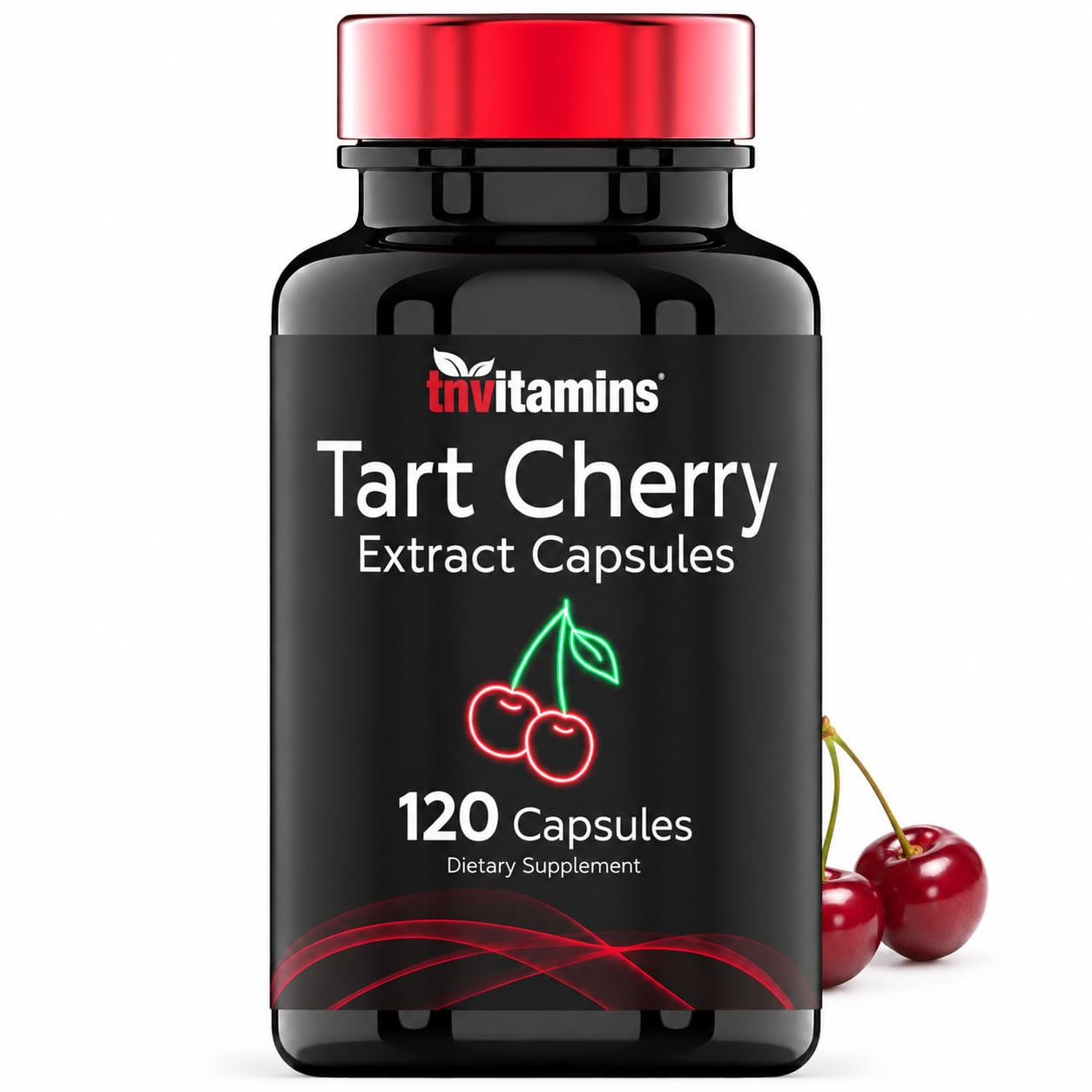 Tart Cherry Capsules (240 mg of 10:1 Extract - 120 Count) | From Montmorency Cherries | Provides Antioxidants, Anthocyanins, & More | Tart Cherry For Sleep and Recovery | Non-GMO, Made in the USA!