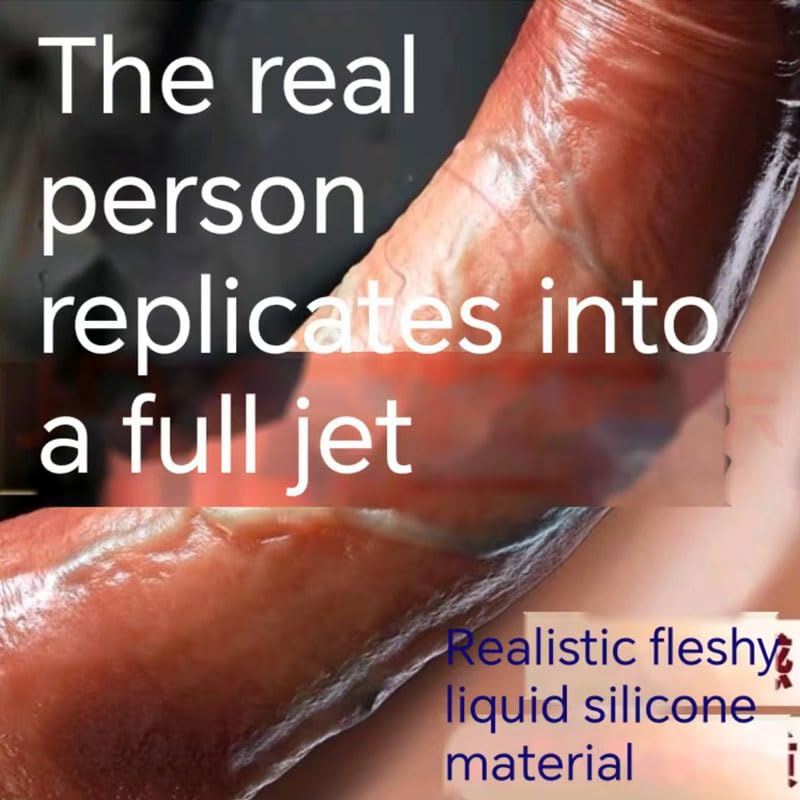 Adult Sex Toy Female Masturbation Silicone Penis Real Fleshy 9 inches