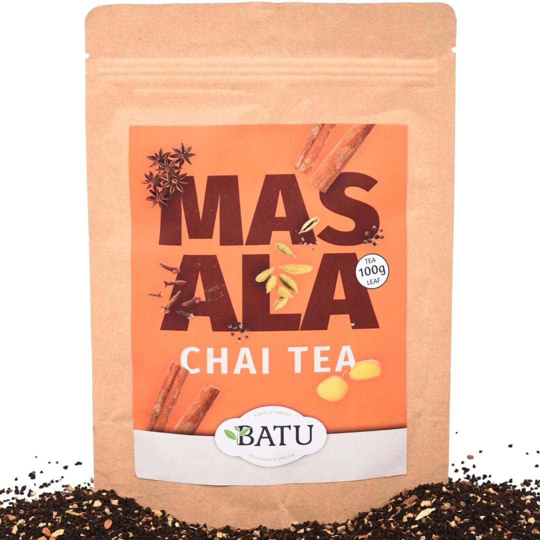 BATU Te Chai Granel 100g Assam India Naturalne Składniki Chai Latte