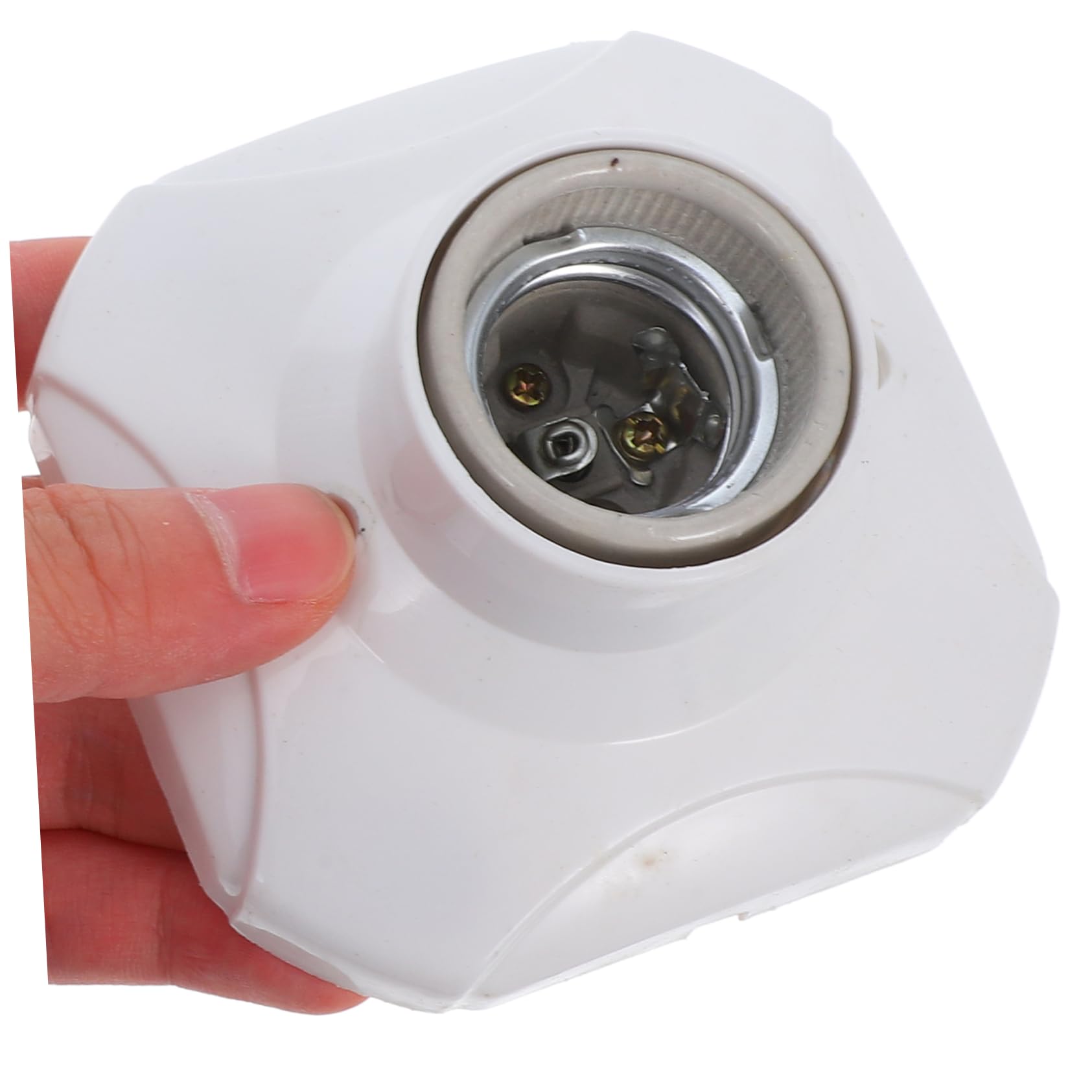 Hemobllo 20stücke Runde Led-lampenfassung Mit Schraubsockel Lampensockel Lampenadapter Pendelleuchtenfassung