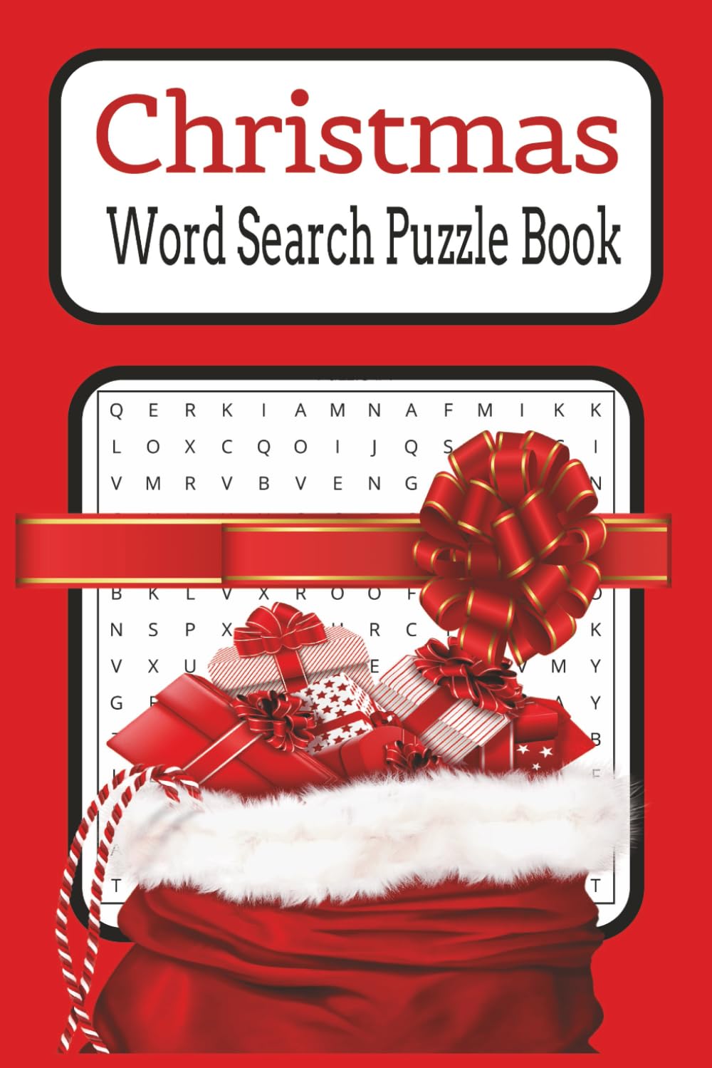 Christmas Word Search Puzzle Book: Word Searches with Easy to Read Print about Christmas, Holidays, Santa and more | 6X9 inches | Gifts for Christmas lovers