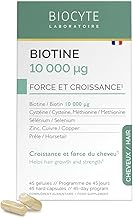 Biotin 10,000 µG - Hair Growth Supplement - Zinc, Selenium, Copper - 45 Day Program