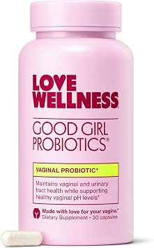 Love Wellness Good Girl Vaginal Probiotics | 9-Strain | 30-Day Supply