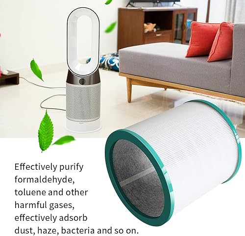 Miniatura 5 de WuYan Filtro Hepa de repuesto para purificador de aire de torre Dysons TP00 TP03 TP02 AM11 BP01, comparado con la parte # 968126-03