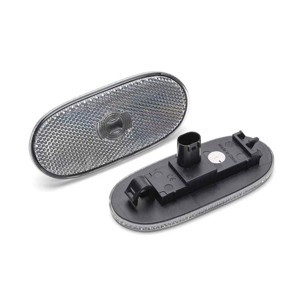 6 Stück LED Seitenmarkierungsleuchten Klarglas Led Umrissleuchten für M'ercedes B'enz Sprinter W906 VW Crafter 2006+ OEM # A9068201456, 2E0945061D