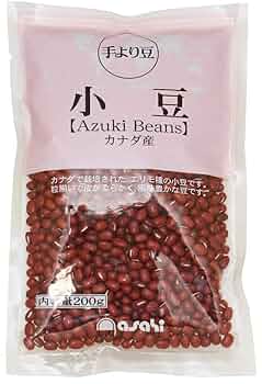 小豆 Amazon.co.jp: 豆力 カナダ産 業務用小豆 200g : 食品・飲料・お酒