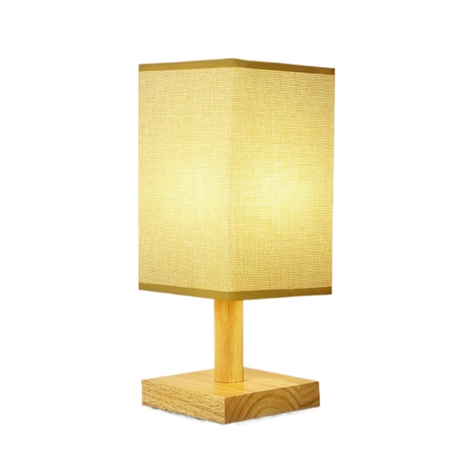 Ncaevgxrwjt Warm Light Chinese Style Dimmable Led Table Lamp, Usb Powered Fabric Shade Bedside Night Light For Bedroom Decor(,Gary)