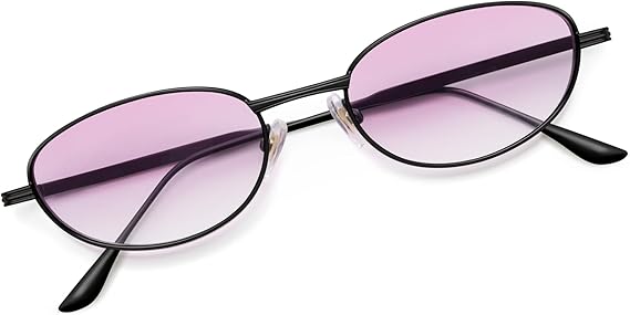 Retro Oval Sunglasses for Women Trendy Classic Shades Y2k Sunnies AP3747
