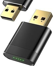 Mini Wireless CarPlay Adapter for Apple & Android Auto, Easy to Use Bluetooth Dongle with Fast Stable Connection, Converts Wired to Wireless Car Play Adapter, for Cars from 2016 with USB-A/C
