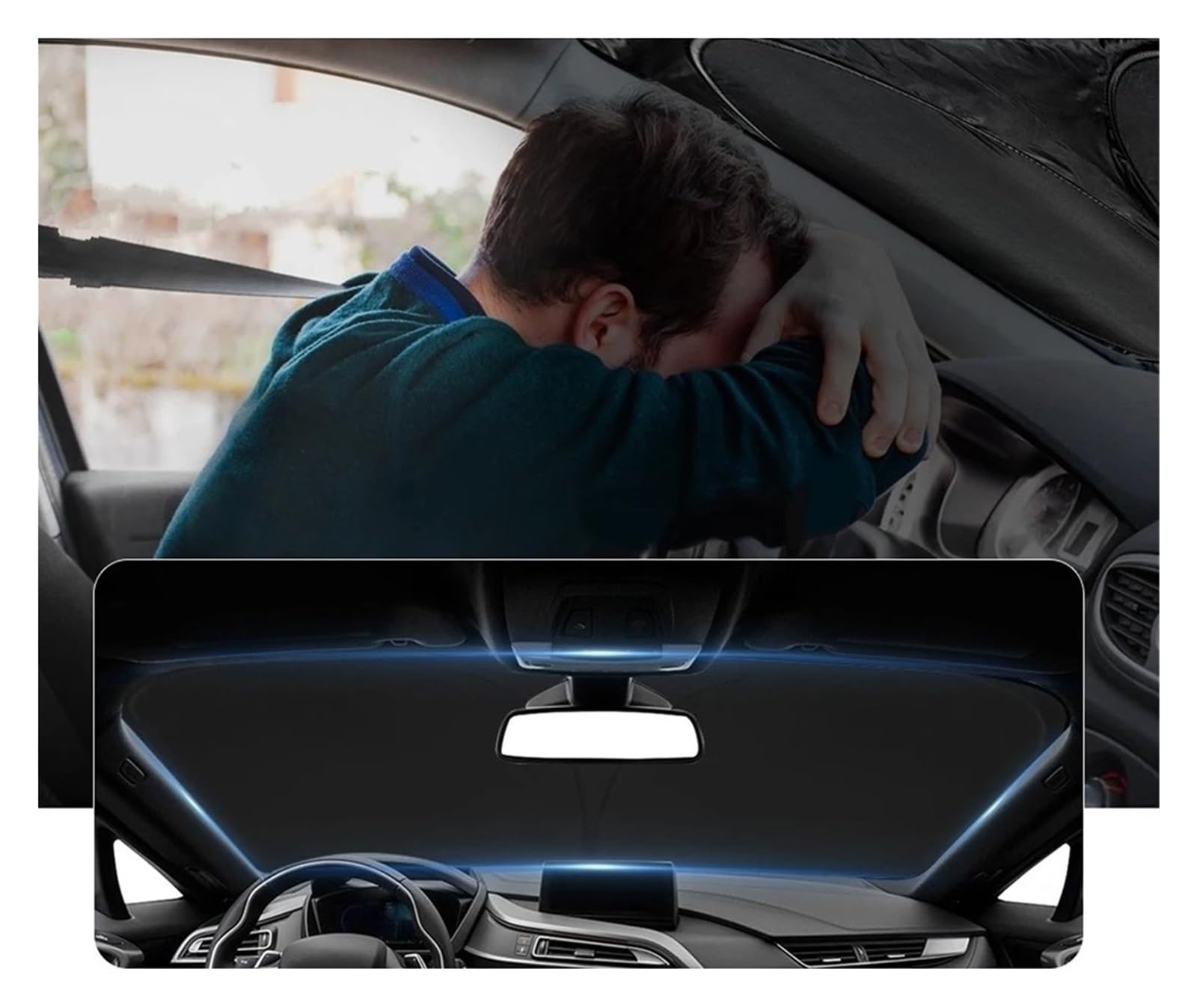 Auto Parasole Auto Parabrezza Parasole Pieghevole Visiera Parasole Per Ford Per Kuga 1 2 3 2008 2009 2010 2011 2012 2013-2015 2016 2017 2018 2019 2020 2021 2022 Visiera parasole auto