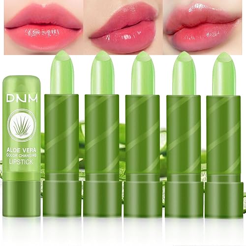 BINGBRUSH - Labial que cambia de color con aloe vera, bálsamo de labios, larga duración, nutricional, hidratante, cambio de temperatura,