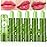 BINGBRUSH Aloe Vera Color Changing Lipstick Queen,Long Lasting Lip Care Nutritious Plumper Lip Balm Moisturizer Magic PH Temperature Color Change Lip Gloss Makeup Set for Women (5 Count (Pack of 1))