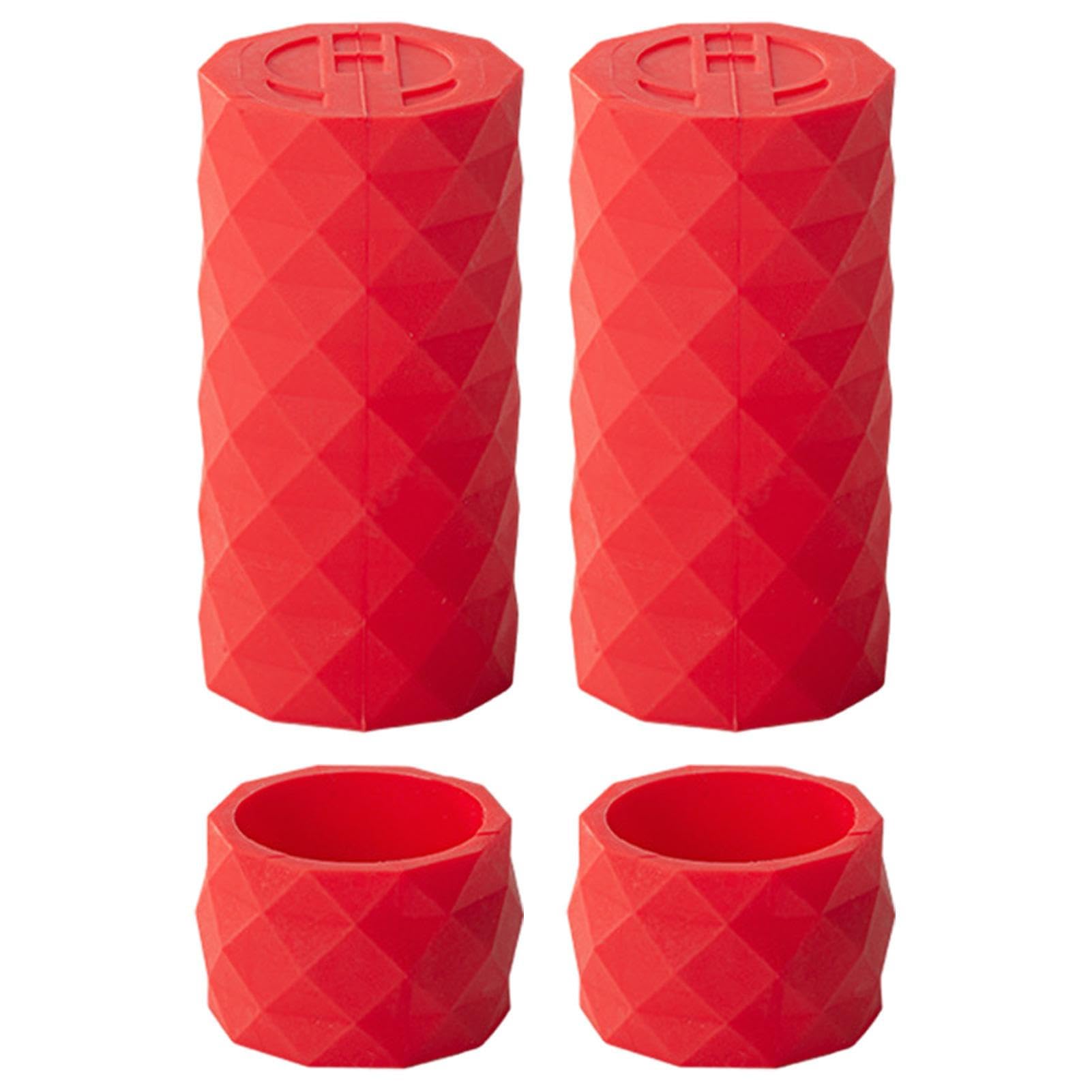 Bike Tape HOUSON Bicycle Handlebar Tape Retaining Rings - Silicone Fastening Loops For 25-32mm Handlebars Handlebar Tape Accessories-561515