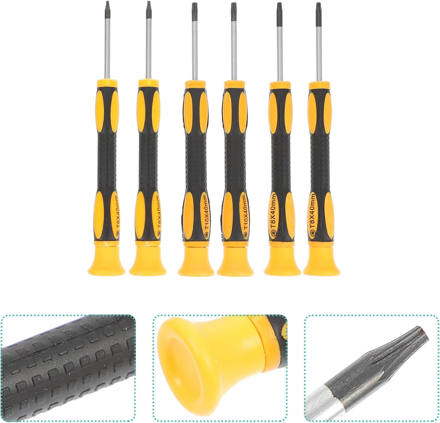 Mobestech 2sets Screwdriver Tool for Console Disassembly Gamepad Repair Kit Security Screwdriver
