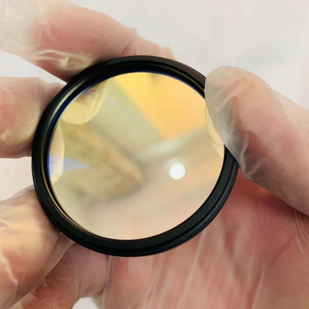 ANFKUN OIII 501nm 95% high Pass Narrow Band Filter Glass with 77mm Threaded Ring for Camera Astrophotography(67mm)