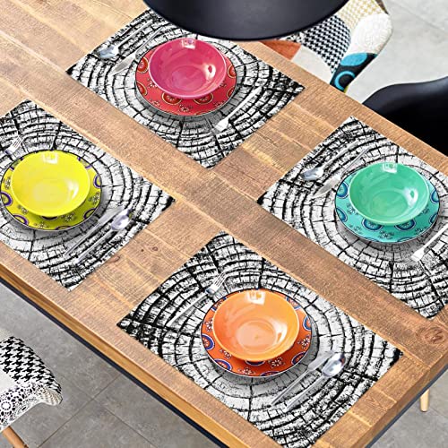 Sets de table anti-chaleur et antidérapants pour protéger la table du repas - 8