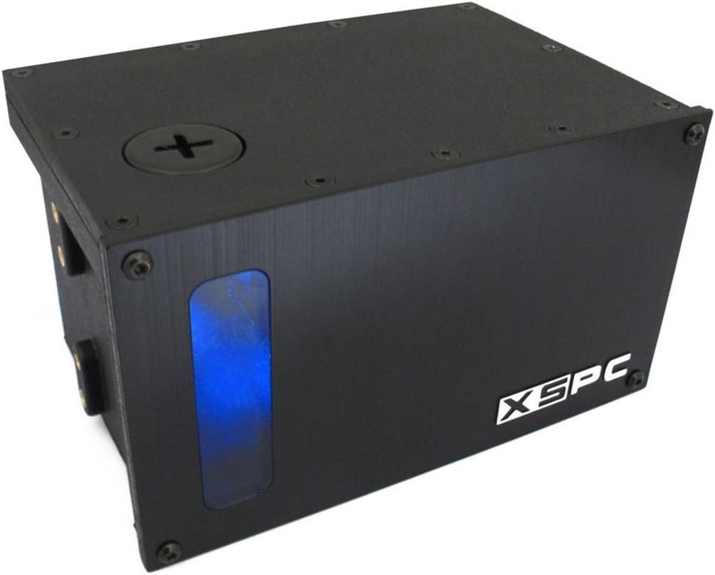 XSPC X20 750 Pump Reservoir Combo V4 - Dual 5.25" Bay (Version with Black Nylon Body and Improved Pump/Electronics)