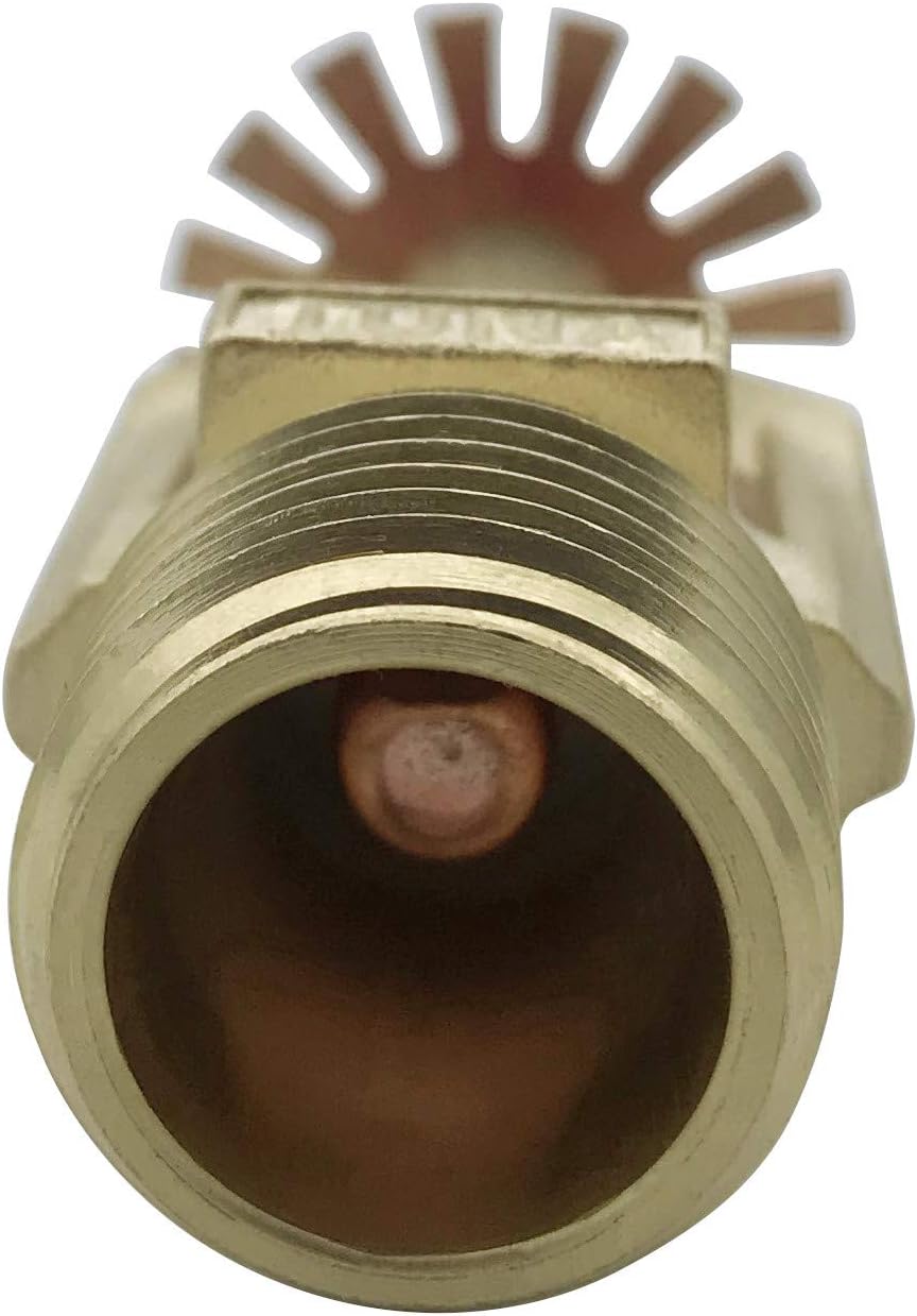 (2 Pack) FM Approved & UL/CUL Listed TUNA Fire Sprinkler Head Pendent Spray 1/2” NPT 155°F (68°C) K=5.6 K80 Standard Response for Automatic Fire Sprinkler System