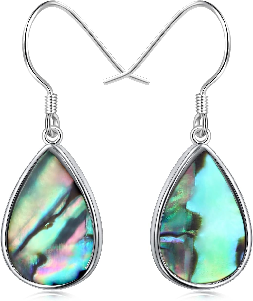 S925 Sterling Silver Vertical Drop Dangle Earrings Gift for Women Teenage