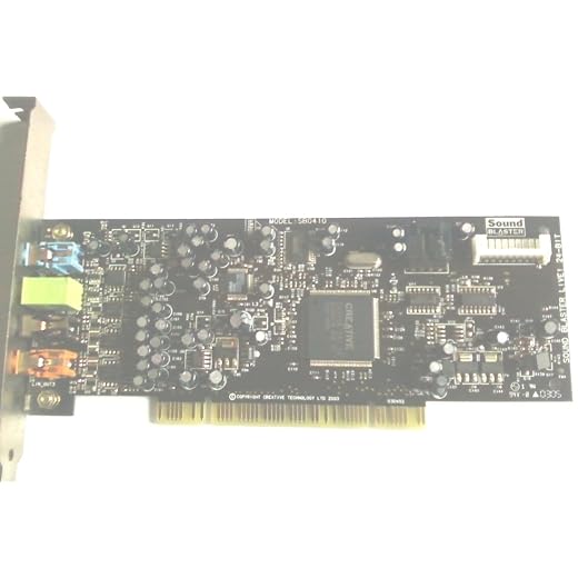 Creative SB0410 Sound Blaster Live! 24-Bit PCI Sound Card