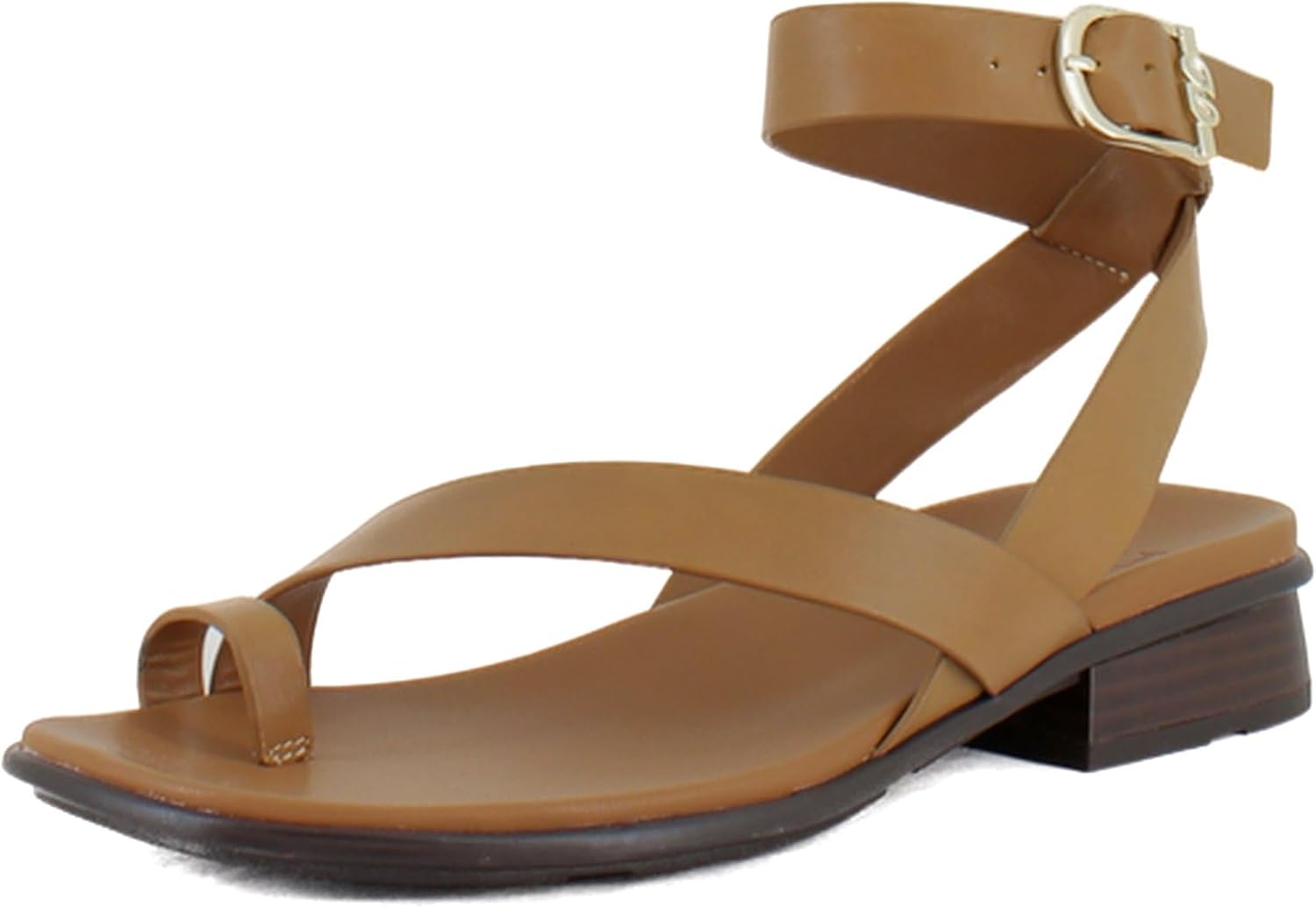 Naturalizer Womens Birch Strappy Flat Sandal
