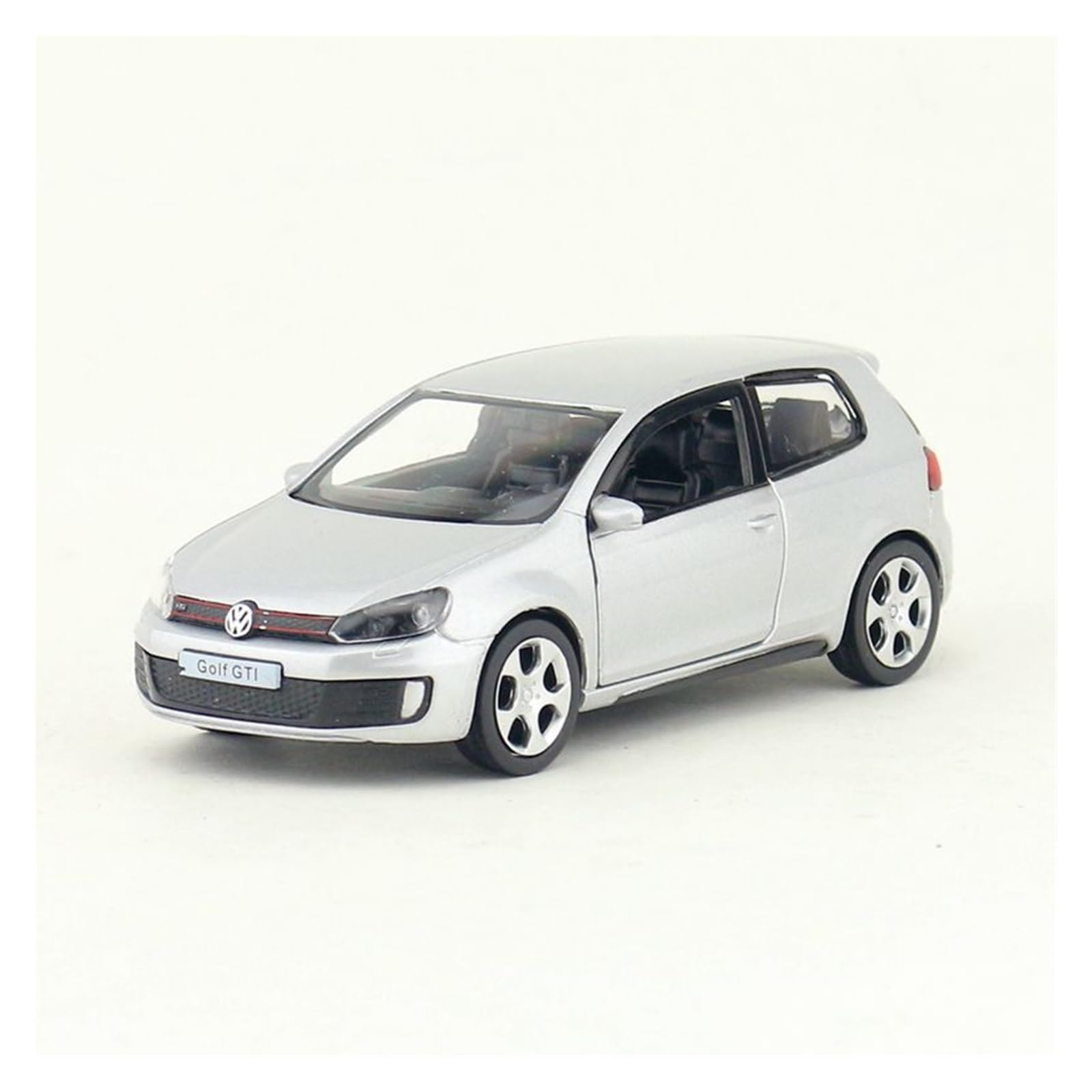 GUOXUN For: 1:32 VW Golf GTI Pull Back Simulation Alloy Car Model Collection(White)