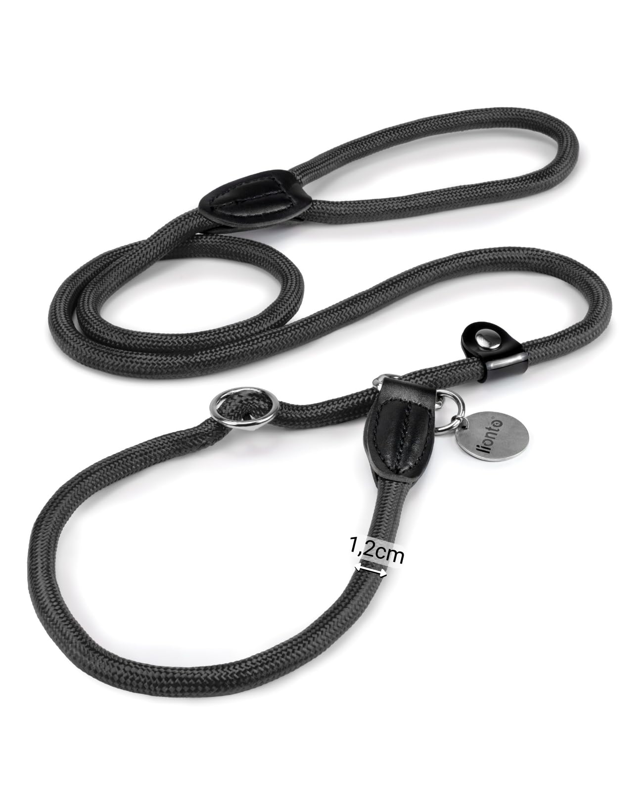 BeauGo Retrieverleine 2-in-1 – Schlupfhalsband & Trainingsleine, 1,5 M, Kein Ziehen, Für Alle Hundegrößen